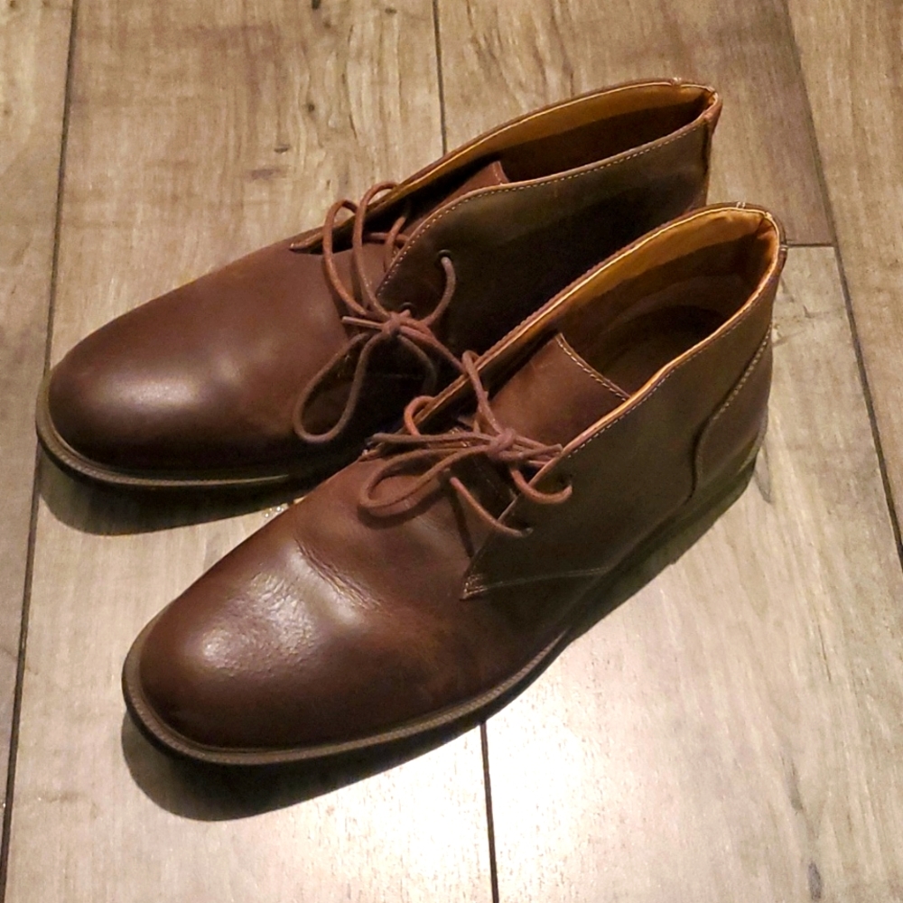 Bass leather shoes